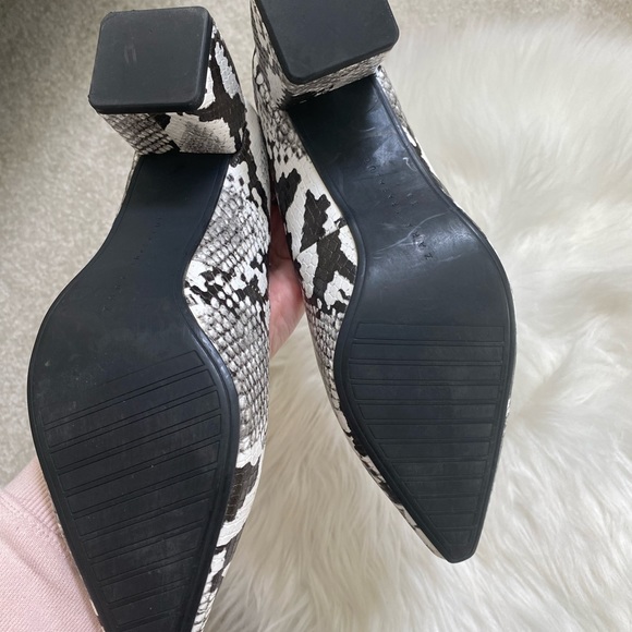 Zara snake print block heels - Picture 4 of 5